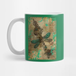 Steampunk dragonfly Mug